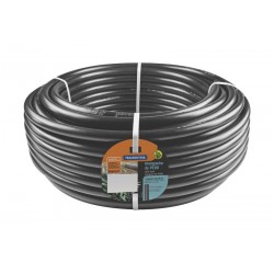 MANGUEIRA PARA IRRIGACAO 1 2 PRETA EM PEBD 1 CAMADA 50 M - 2.5 MM TRAMONTINA