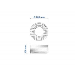 MANGUEIRA ESPECIAL FLEX EM PVC PARA JARDIM COM 15 METROS TRAMONTINA
