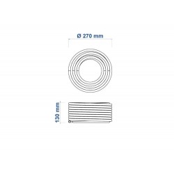 MANGUEIRA ESPECIAL FLEX EM PVC PARA JARDIM COM 20 METROS TRAMONTINA