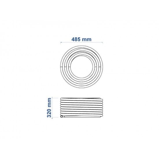 MANGUEIRA SUPER FLEX EM PVC LARANJA PARA JARDIM DE 3 4 COM 50 METROS TRAMONTINA