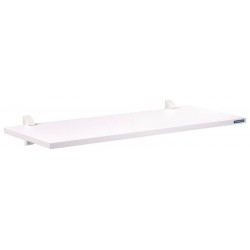 PRATELEIRA ELITE MADEIRA PINUS BRANCO BORDA EM PVC E SUPORTE INJETADO 600X250X15 MM TRAMONTINA