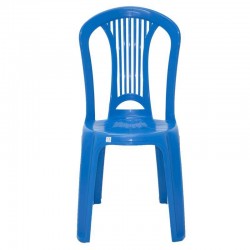 CADEIRA PLASTICA MONOBLOCO ATLANTIDA ECONOMY AZUL