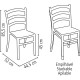 CADEIRA PLASTICA MONOBLOCO NADIA MARROM