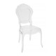 CADEIRA PLASTICA MONOBLOCO BELLE EPOQUE TRANSPARENTE
