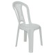CADEIRA PLASTICA MONOBLOCO ATLANTIDA BRANCA