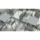 CADEIRA PLASTICA MONOBLOCO ISABELLE MARRON