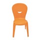 CADEIRA PLASTICA MONOBLOCO INFANTIL VICE LARANJA