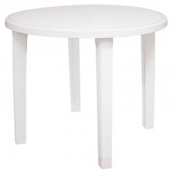 MESA PLASTICA MONTAVEL CASSINO BRANCA