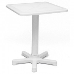 MESA PLASTICA MONTAVEL ITAPARICA BRANCA