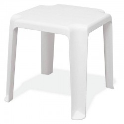 MESA PLASTICA MONOBLOCO DE APOIO  PITUBA BRANCA