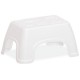 BANQUINHO EM PLASTICO MONOBLOCO CATTY BRANCO