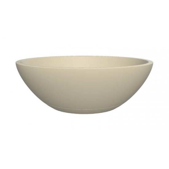 VASO INDI 22 CM EM POLIETILENO BEGE TRAMONTINA