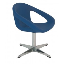 POLTRONA DELICE EM POLIETILENO MARINER COM BASE X TRAMONTINA