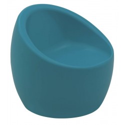 POLTRONA OCA INFANTIL EM POLIETILENO AZUL TRAMONTINA