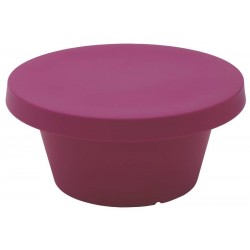 MESA DE CENTRO INFANTIL CONA EM POLIETILENO ROSA TRAMONTINA