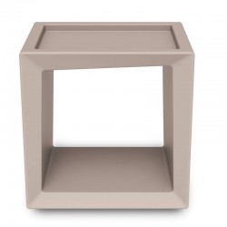 ESTANTE MODULAR QUADRADA ARTY Q CONCRETO EM POLIETILENO TRAMONTINA