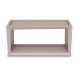 ESTANTE MODULAR RETANGULAR ARTY H CONCRETO EM POLIETILENO TRAMONTINA