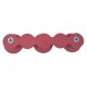 CABIDE PLASTICO MONOBLOCO BOLA VERMELHO