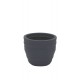 VASO INCA BASIC EM POLIETILENO GRAFITE 24 CM TRAMONTINA