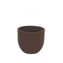 VASO LAOS 28 CM EM POLIETILENO MARROM TRAMONTINA
