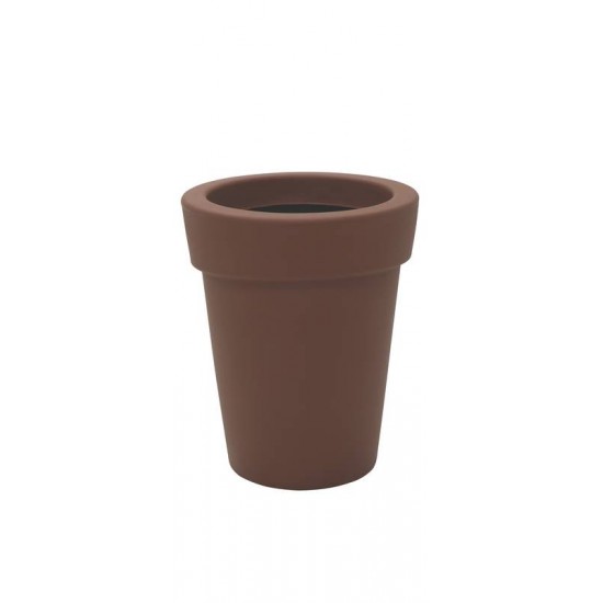 VASO GIPSY EM POLIETILENO MARROM 55 CM TRAMONTINA