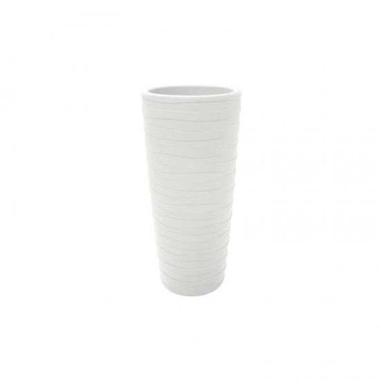 VASO PLASTICO GREGO 80 CM MARMORE
