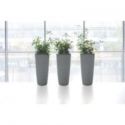 VASO PLASTICO GREGO 41 CM TERRACOTA