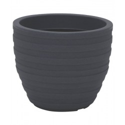 VASO INCA EM POLIETILENO GRAFITE 45 CM TRAMONTINA