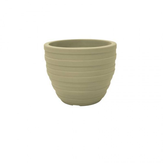 VASO PLASTICO INCA 38 CM AREIA