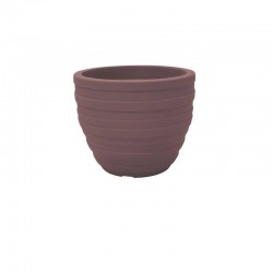 VASO PLASTICO INCA 38 CM TERRACOTA