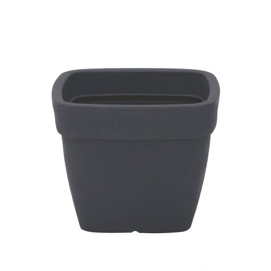 VASO ROMANO EM POLIETILENO GRAFITE 32 CM TRAMONTINA