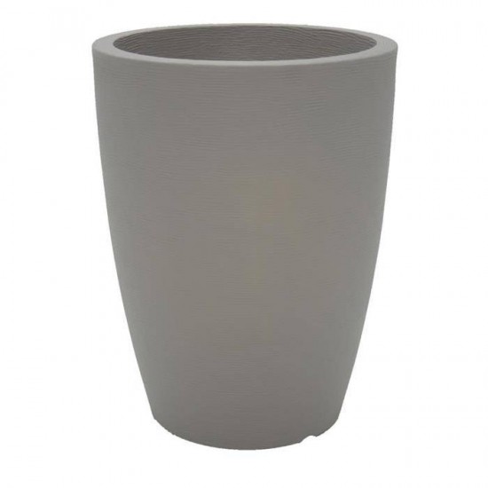 VASO PLASTICO THAI 67 CM CONCRETO