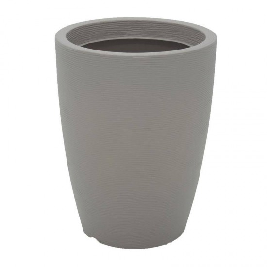 VASO PLASTICO THAI 48 CM CONCRETO