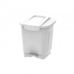 LIXEIRA EM PLASTICO T-FORCE BRANCO 15L
