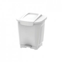 LIXEIRA EM PLASTICO T-FORCE BRANCO 15L