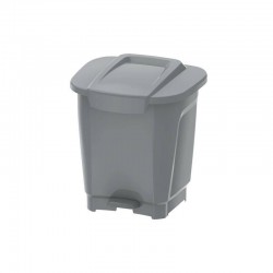 LIXEIRA EM PLASTICO T-FORCE CINZA 15L
