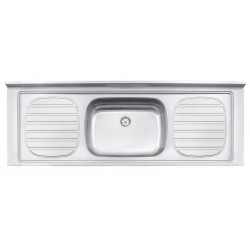 PIA DE APOIO FILO 56 EM ACO INOX 160X55 CM TRAMONTINA