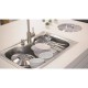 CUBA SOBREPOR INOX 69X49 MORGANA + TORNEIRA MISTURADORA INOX ANGOLARE + ACESSORIOS