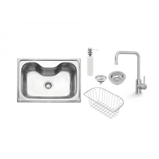 CUBA SOBRE INOX MORG+ACESS+CX FLEX TRAMONTINA