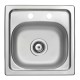 CUBA SOBREPOR TRAMONTINA ACO INOX PRE POLIDO 38X38CM VALVULA TORNEIRA DE BANCADA E DOSADOR DE SABAO