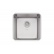 CUBA DEBUTIR DESIGN COLLECTION QUADRUM UNDERMOUNT AÇO INOX ACAB SCOTCH BRITE 40U 40X40 CM TRAMONTINA
