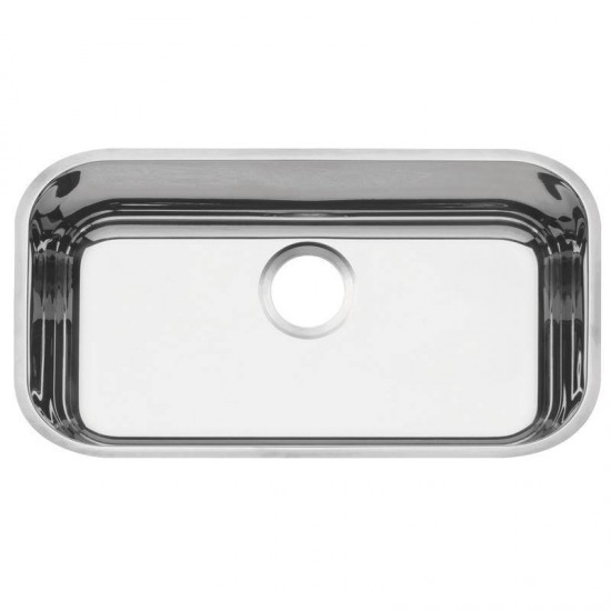 CUBA RETANGULAR ACO INOX 56X34 AB TRAMONTINA