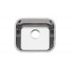 CUBA DE EMBUTIR LAVINIA 40 BL EM ACO INOX POLIDO 40X34 CM TRAMONTINA