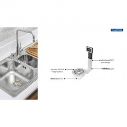 VALVULA 4 1/2 COM ESCAPE NEW PARA PIAS E CUBAS