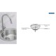 TAMPA INOX PARA VALVULA 4 1/2 LUXO E NEW LUXO TRAMONTINA