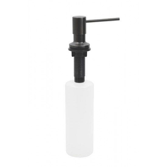 DOSADOR DE SABÃO EM AÇO INOX BLACK COM RECIPIENTE PLÁSTICO 500 ML COM REVESTIMENTO PVD TRAMONTINA