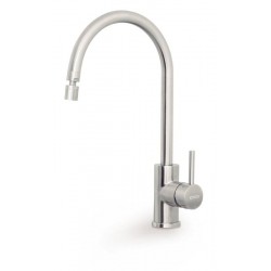 MISTURADOR MONOCOMANDO EM AÇO INOX E BICA ARTICULADA TRAMONTINA