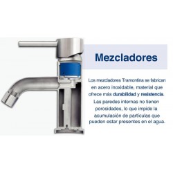 MISTURADOR MONOCOMANDO EM AÇO INOX E BICA ARTICULADA TRAMONTINA