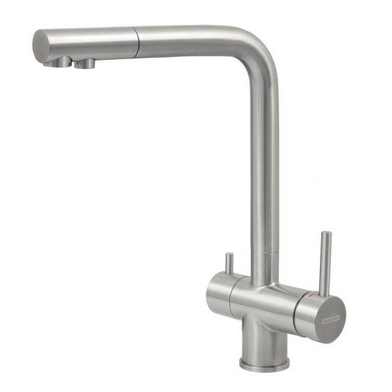 MISTURADOR EM AÇO INOX COM SAÍDA ADIC. PARA AGUA FILTRADA TRAMONTINA