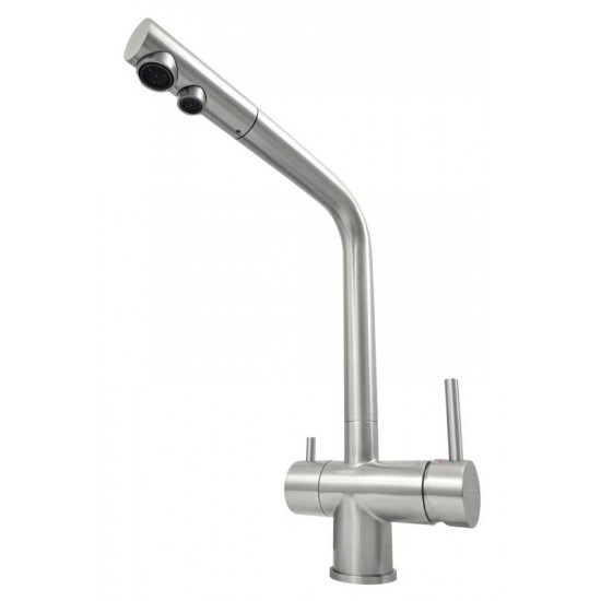 MISTURADOR EM AÇO INOX COM SAÍDA ADIC. PARA AGUA FILTRADA TRAMONTINA